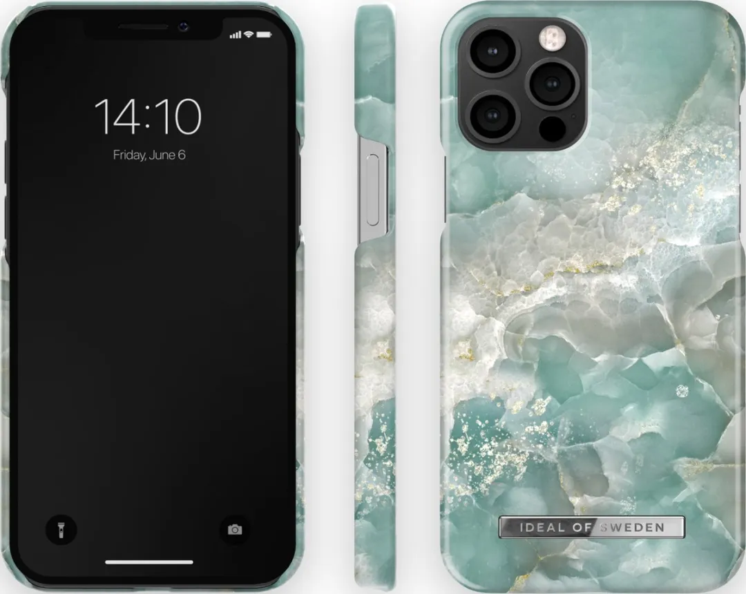 iDeal of Sweden iPhone 12/12 Pro Hoesje Azura Marble - afbeelding 4 van 5