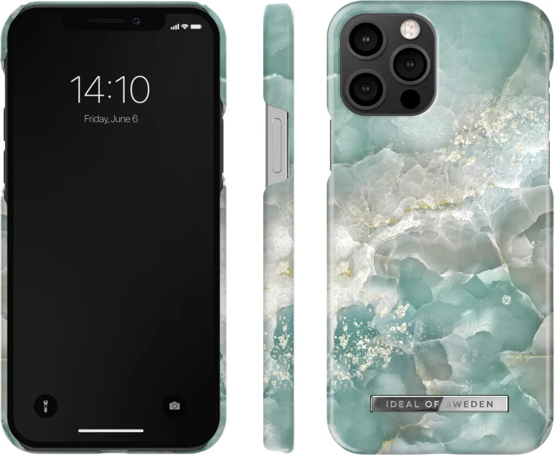 iDeal of Sweden iPhone 12/12 Pro Hoesje Azura Marble - afbeelding 2 van 5