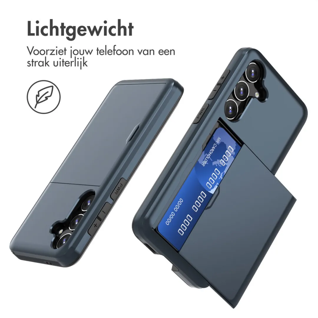 Imoshion Hoesje Samsung Galaxy S24 - Donkerblauw - 2 Pasjes