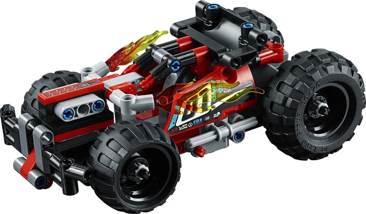 LEGO Technic BASH! 42073 - 139 Stukken - Zwart
