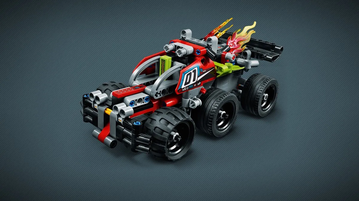 LEGO Technic BASH! 42073 - 139 Stukken - Zwart