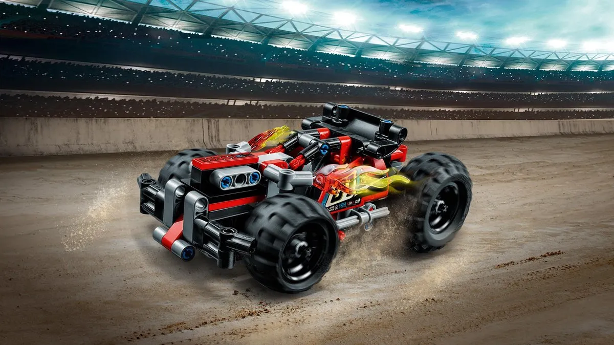 LEGO Technic BASH! 42073 - 139 Stukken - Zwart