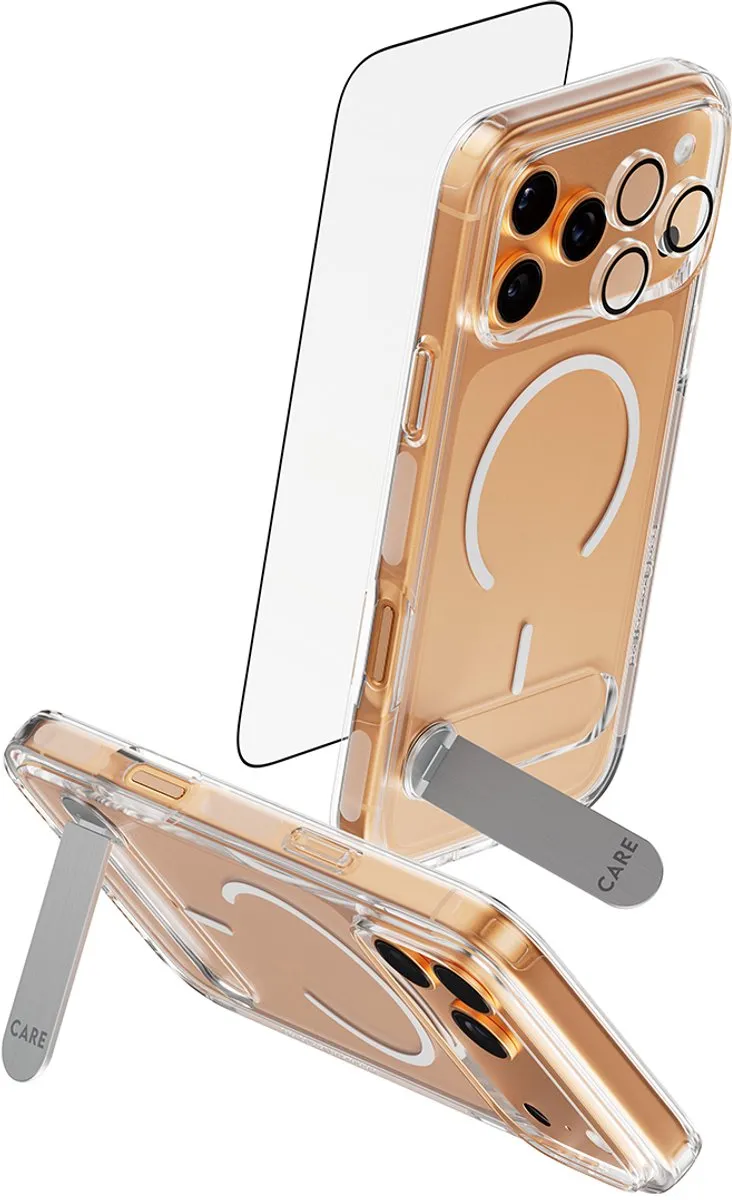PanzerGlass CARE 3-in-1 Bundle iPhone 17 Pro Max - Schermhoes & Lens