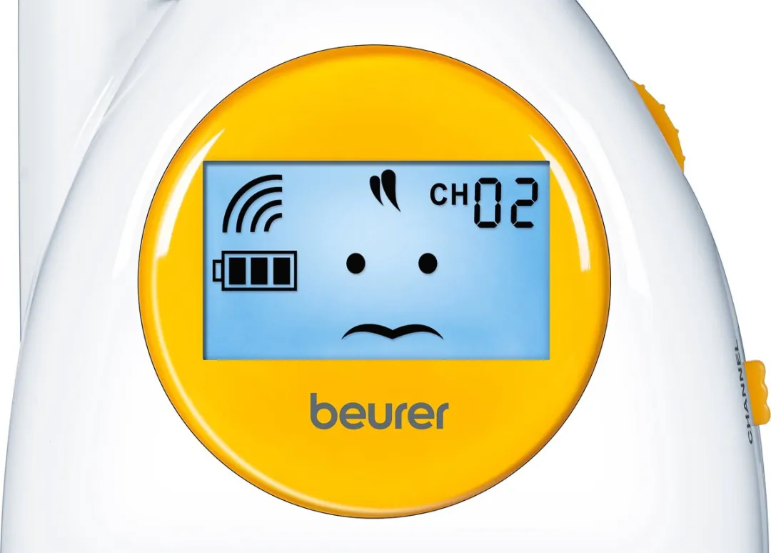 Beurer BY 84 Babyfoon - Audio - Wit/Geel