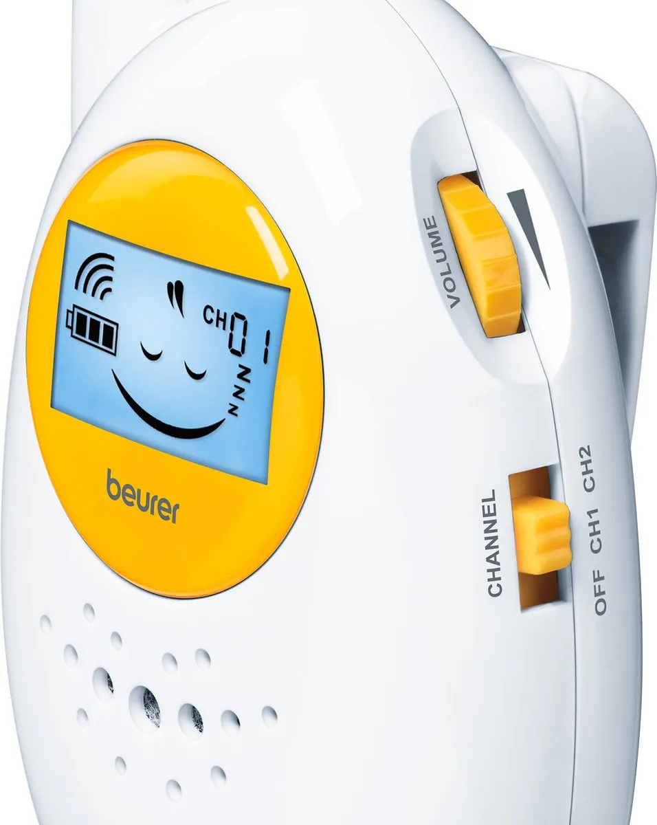 Beurer BY 84 Babyfoon - Audio - Wit/Geel