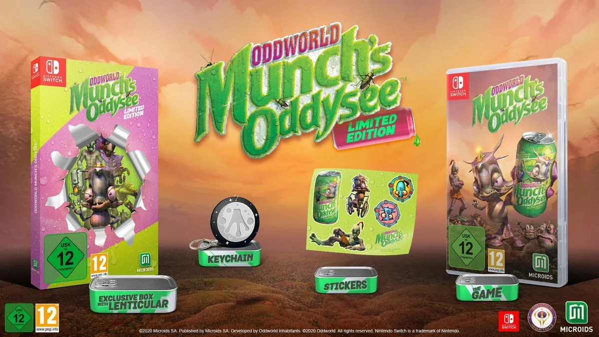 Mindscape Oddworld: Munch's Oddysee Limited Edition - Switch