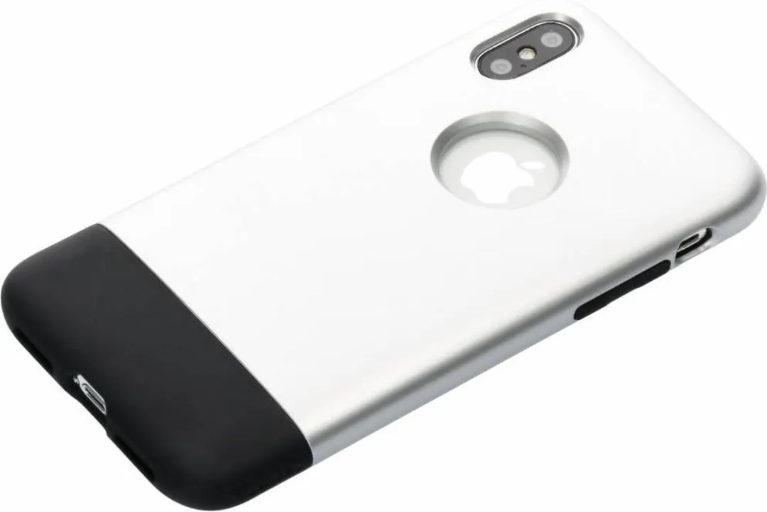 Spigen Classic One iPhone X Hoesje - Grijs