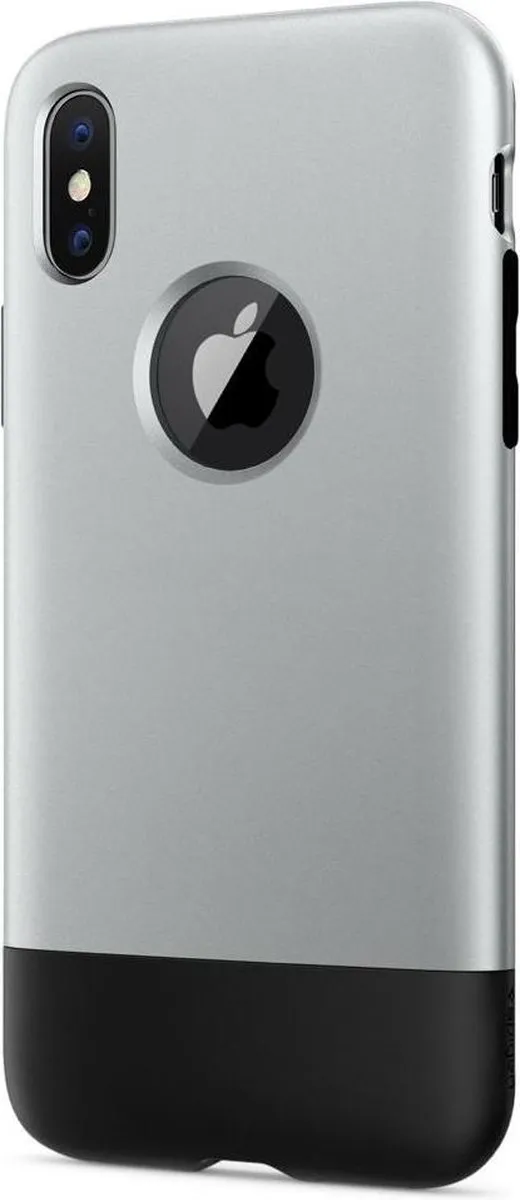 Spigen Classic One iPhone X Hoesje - Grijs