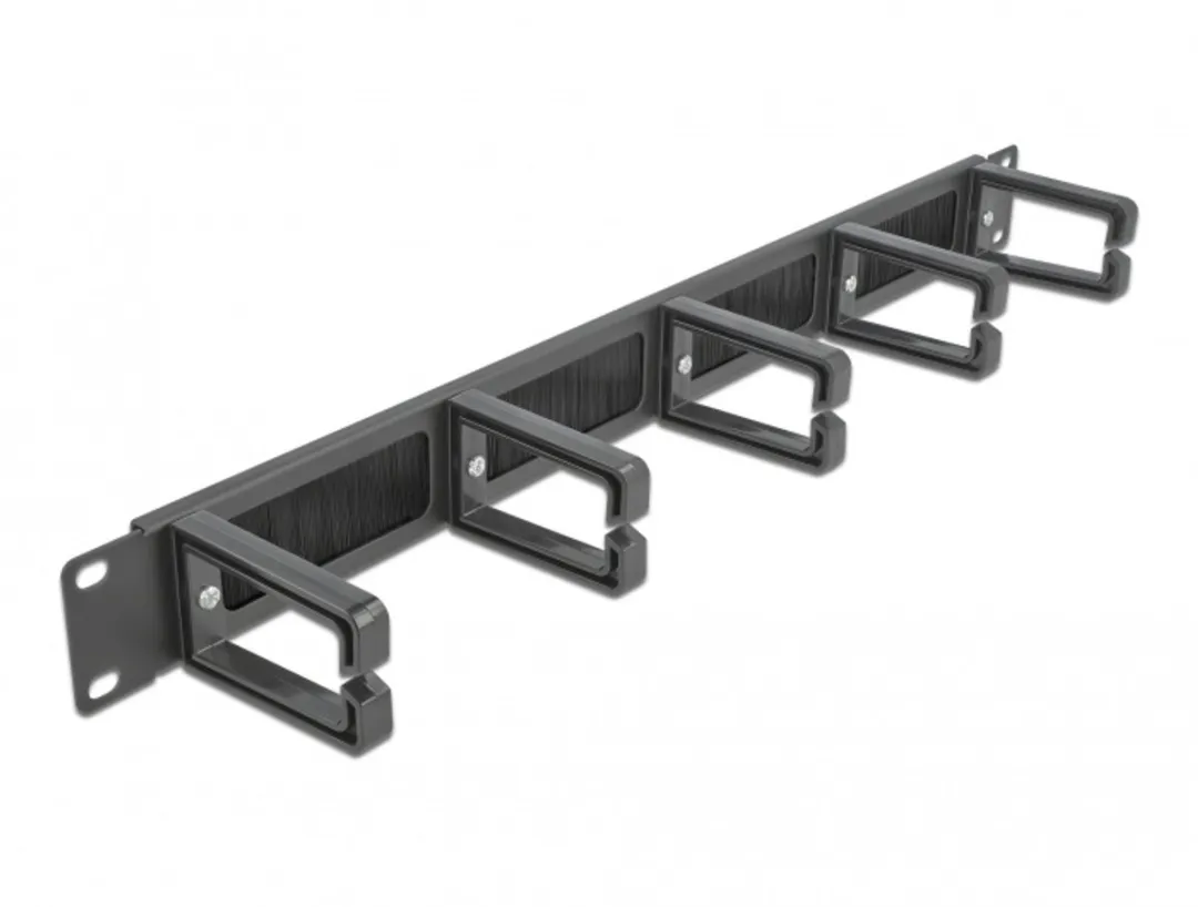 Delock 66490 Kabelbeheersborstelstrook 19" 1U