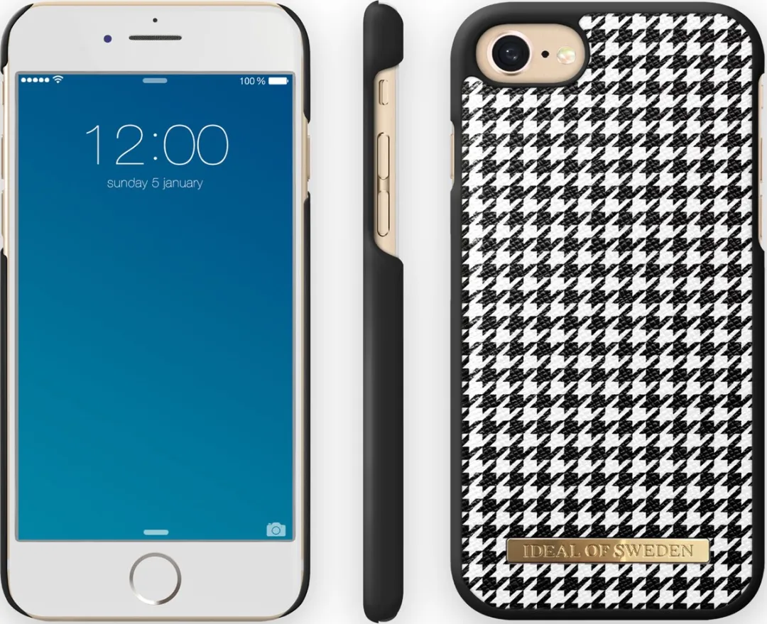 iDeal of Sweden Fashion Case Houndstooth iPhone 8/7/6/6s/SE - IDHC-I7-161 - Multicolor
