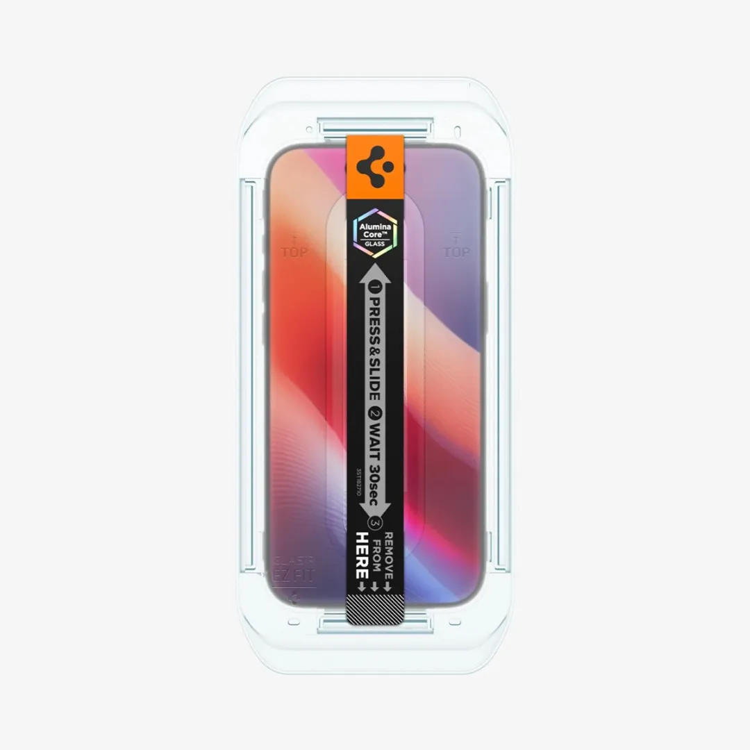 Spigen GLAStR Privacy EZ Fit AGL09862 Screenprotector - 2 Stuks