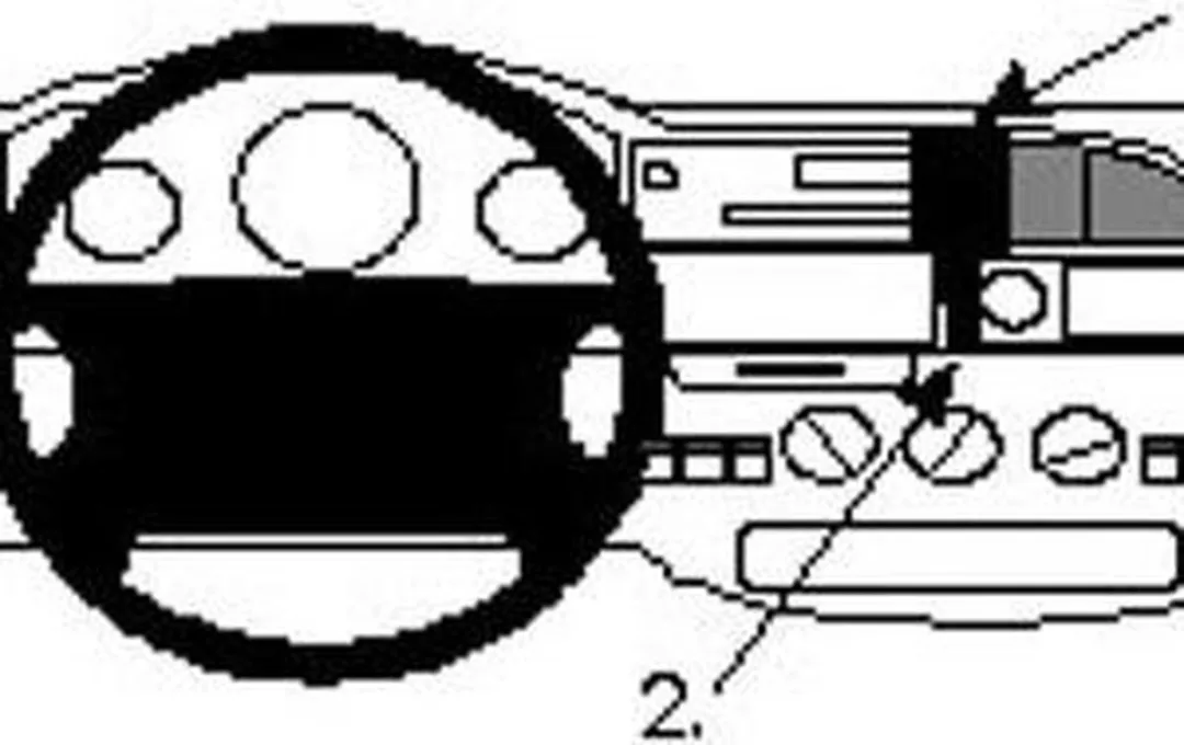 Brodit ProClip 852089 Ford Transit Center Mount