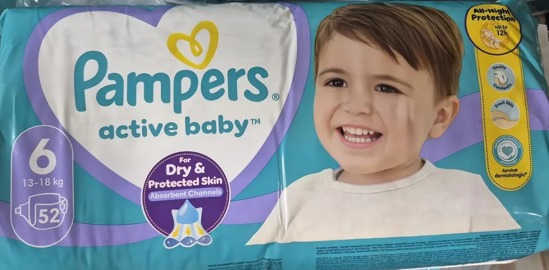 Pampers Active Baby Luiers Maat 6 56 Stuks