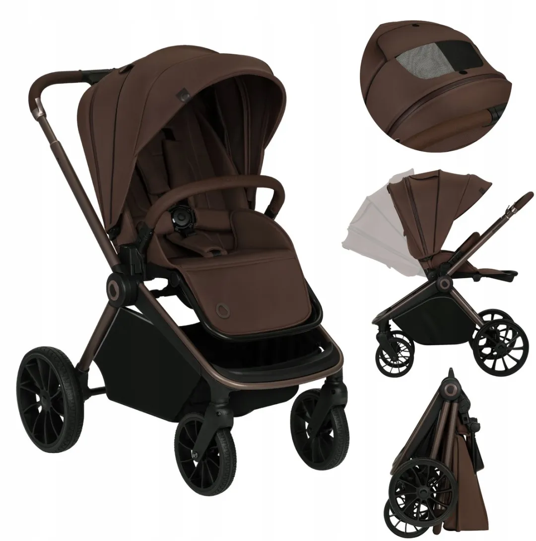 Lionelo Mika Plus Kinderwagen - All-Terrain - Beige