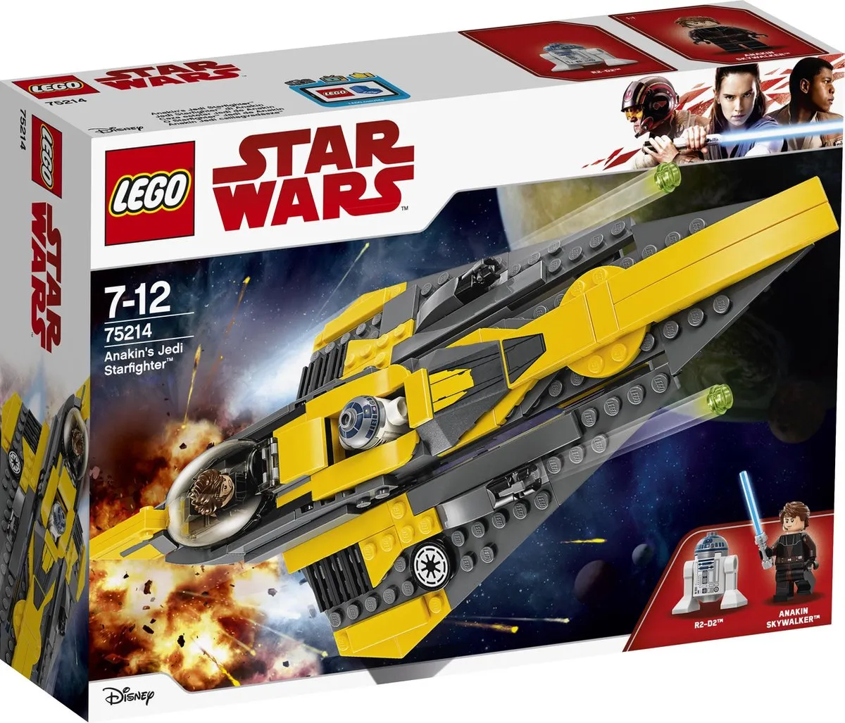 LEGO Star Wars Anakin's Jedi Starfighter 75214