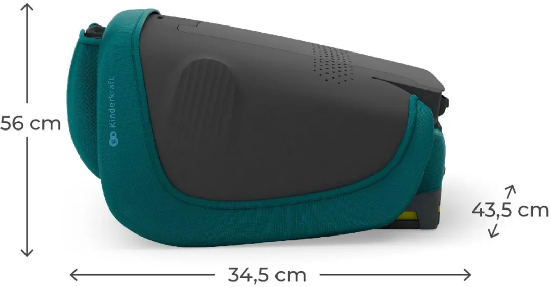 Kinderkraft UNITY 2 Autostoel – 100-150 cm – Met Isofix – Groep 2/3 – Groen