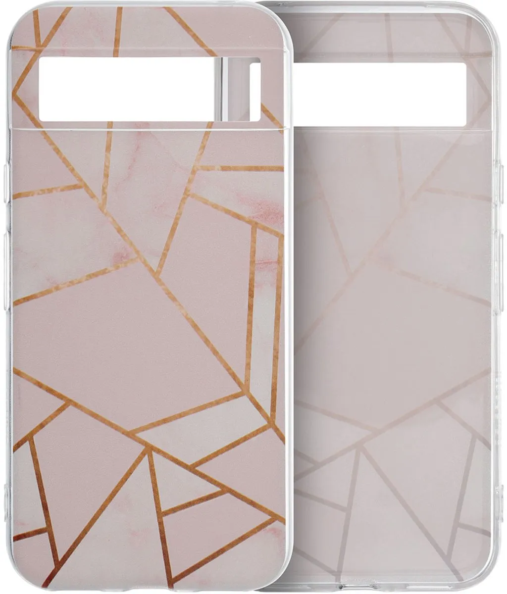 imoshion Hoesje Google Pixel 8a Pink Graphic