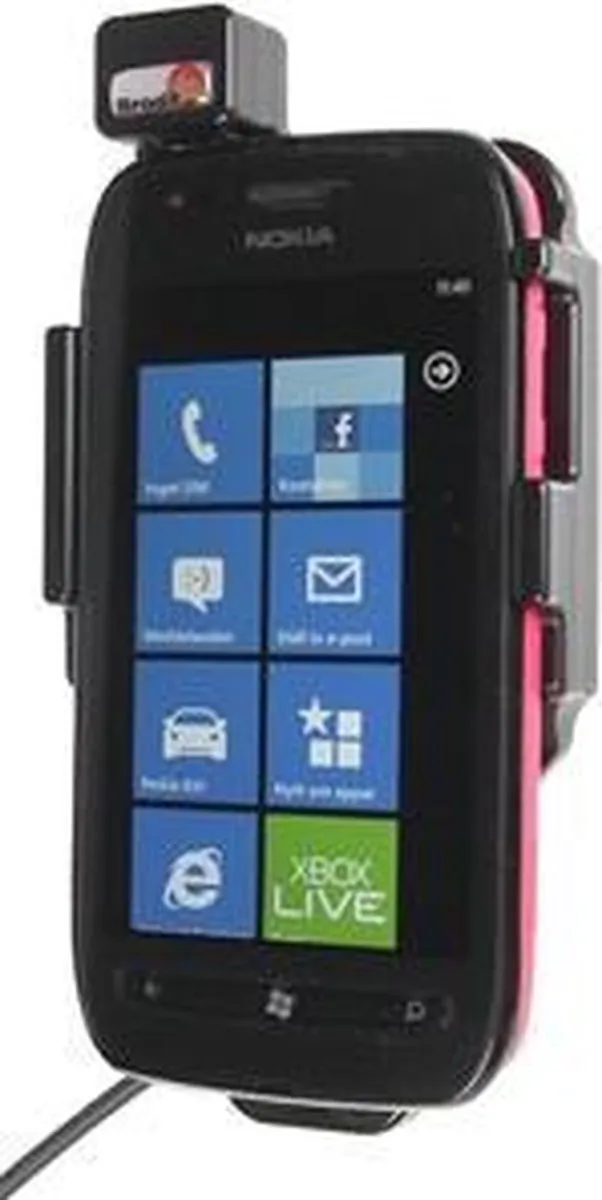 Brodit Vaste Draaibare Houder Nokia 7.1 - 513359 - Zwart