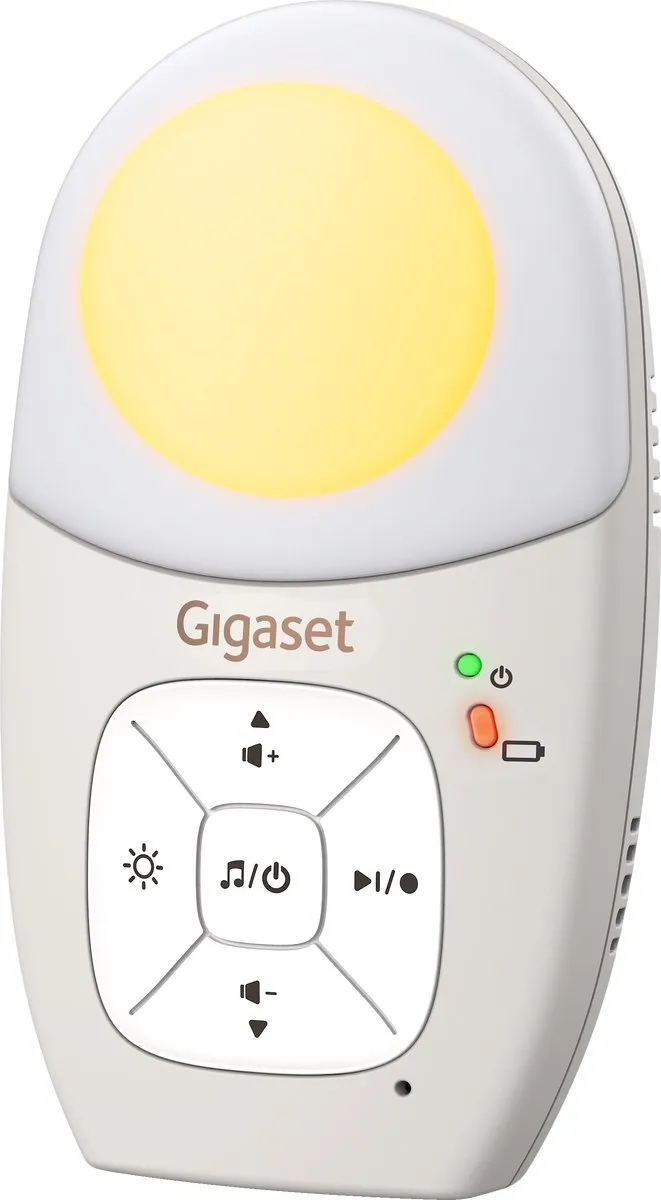 Gigaset Baby 100 Audio Babyfoon - wit-grijs