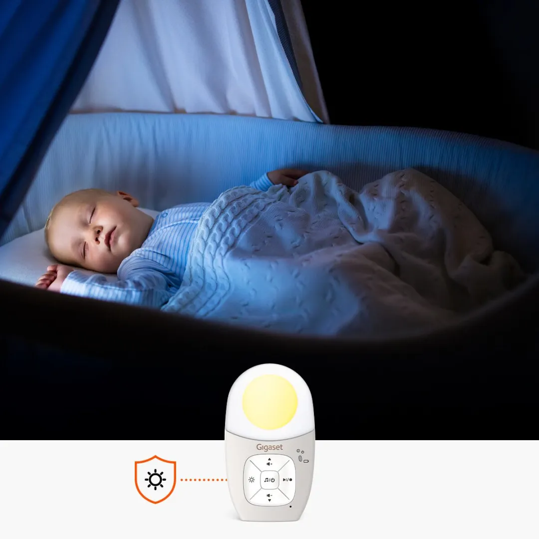 Gigaset Baby 100 Audio Babyfoon - wit-grijs