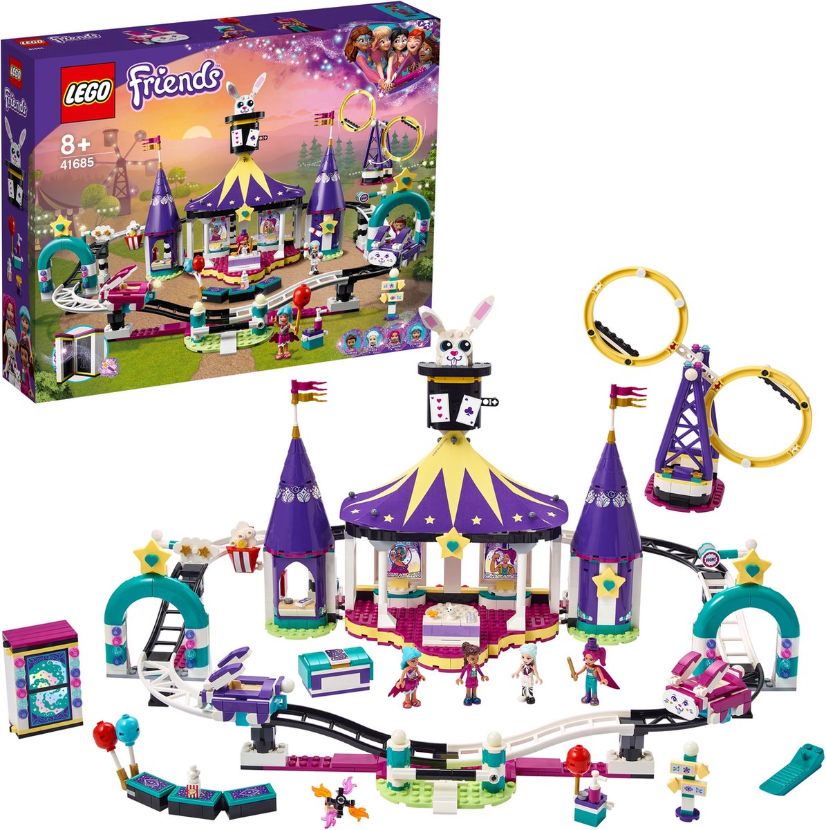 LEGO Friends Magische Kermisachtbaan 41685