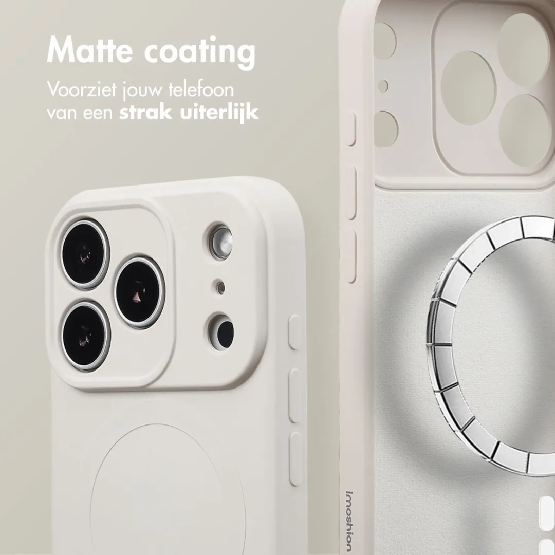 Imoshion Hoesje iPhone 17 Pro MagSafe - Beige