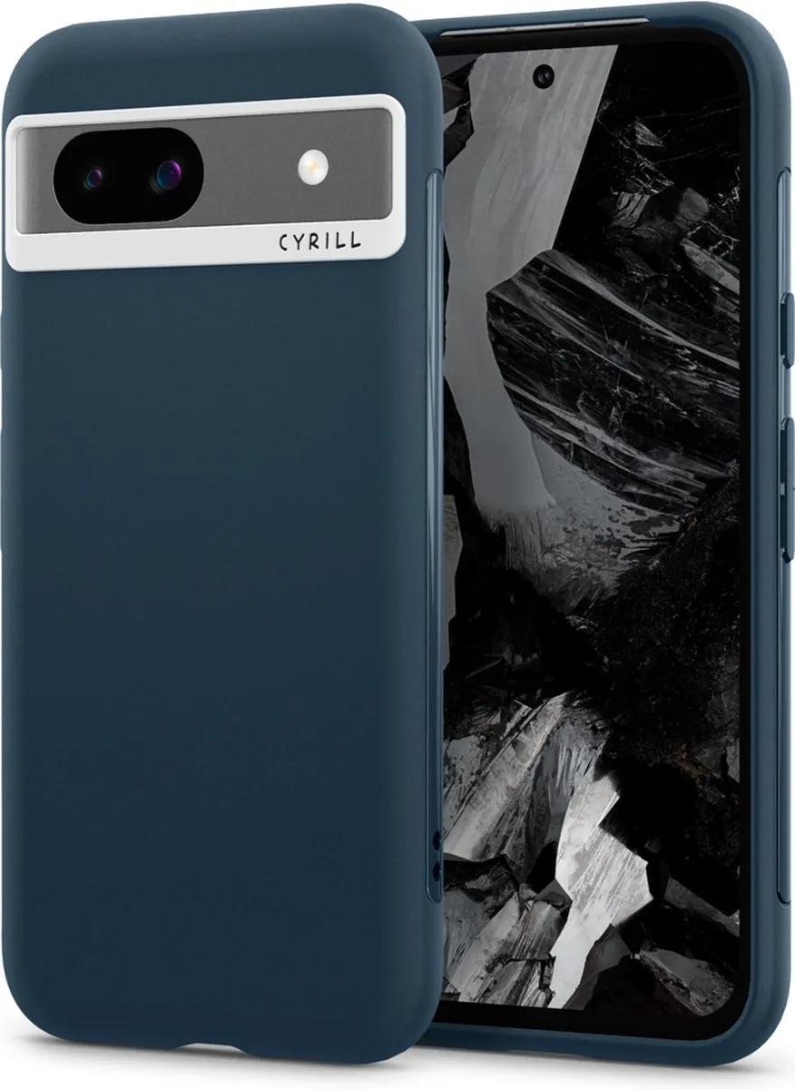 Spigen Cyrill Ultra Color Hoesje Google Pixel 8a - Deep Sea Blauw