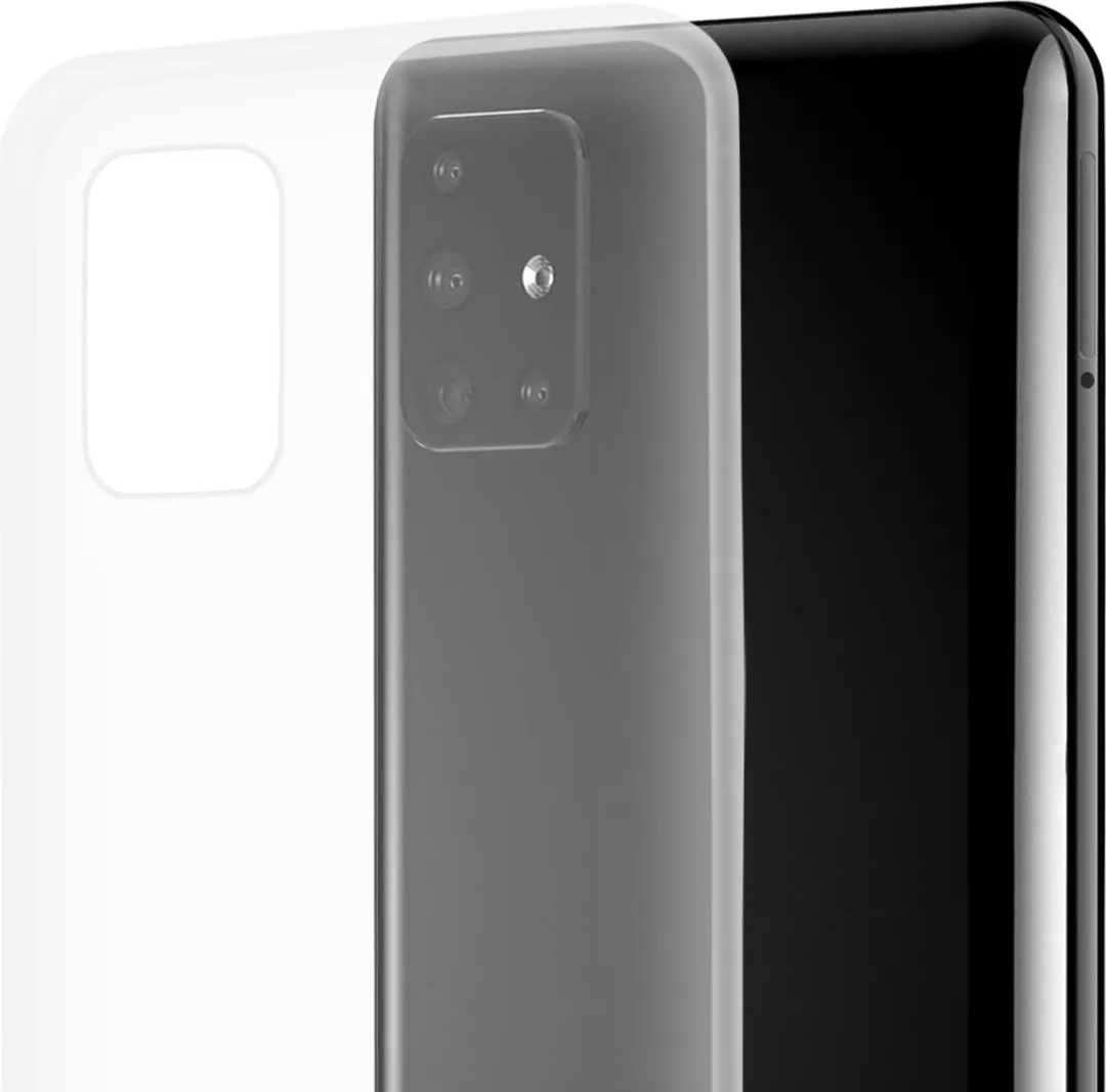 Azuri Hoesje Samsung Galaxy A51 A515F76482901 - Transparant