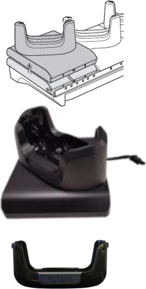 Zebra Cradle Cup CRDCUP-NGTC7-05 - Zwart