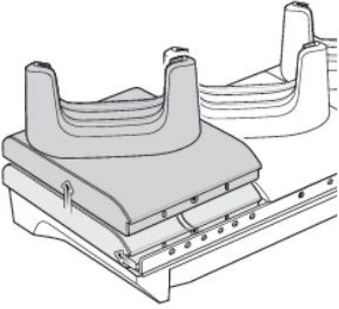Zebra Cradle Cup CRDCUP-NGTC7-05 - Zwart