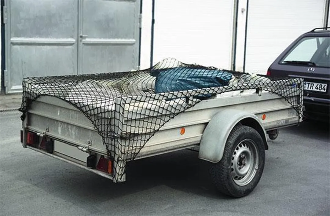 Westfalia Trailer- en bagagenet 180cm - Zwart