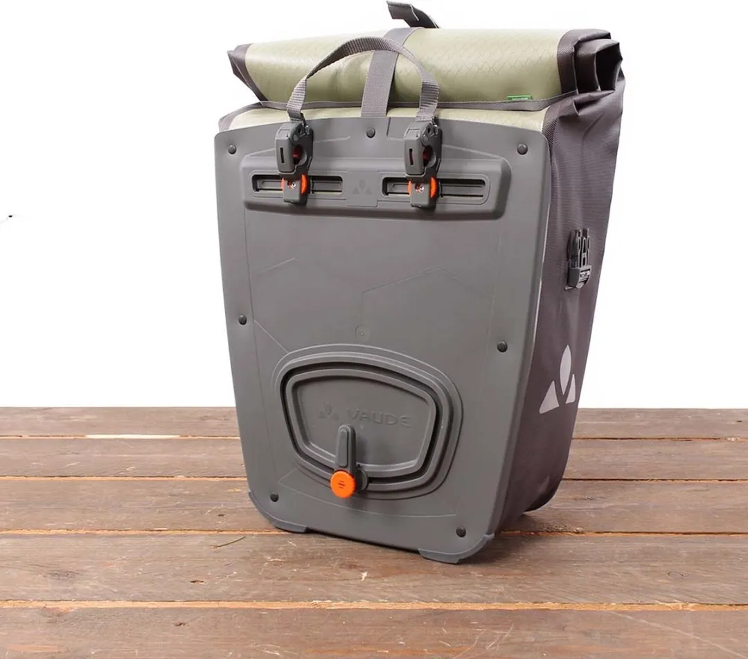 Vaude Enkele Fietstas Aqua Back Single 24L - Vaal Legergroen