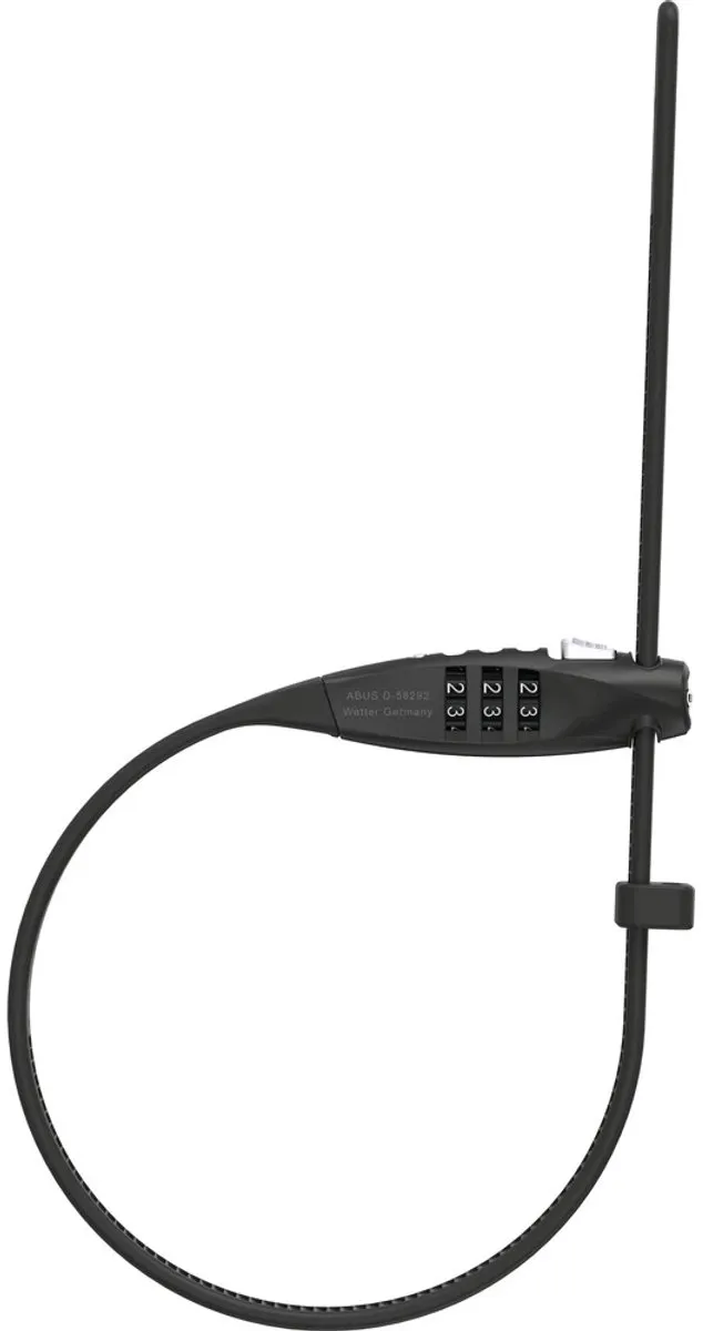 ABUS Combiflex TravelGuard Cijferslot 45cm - Zwart
