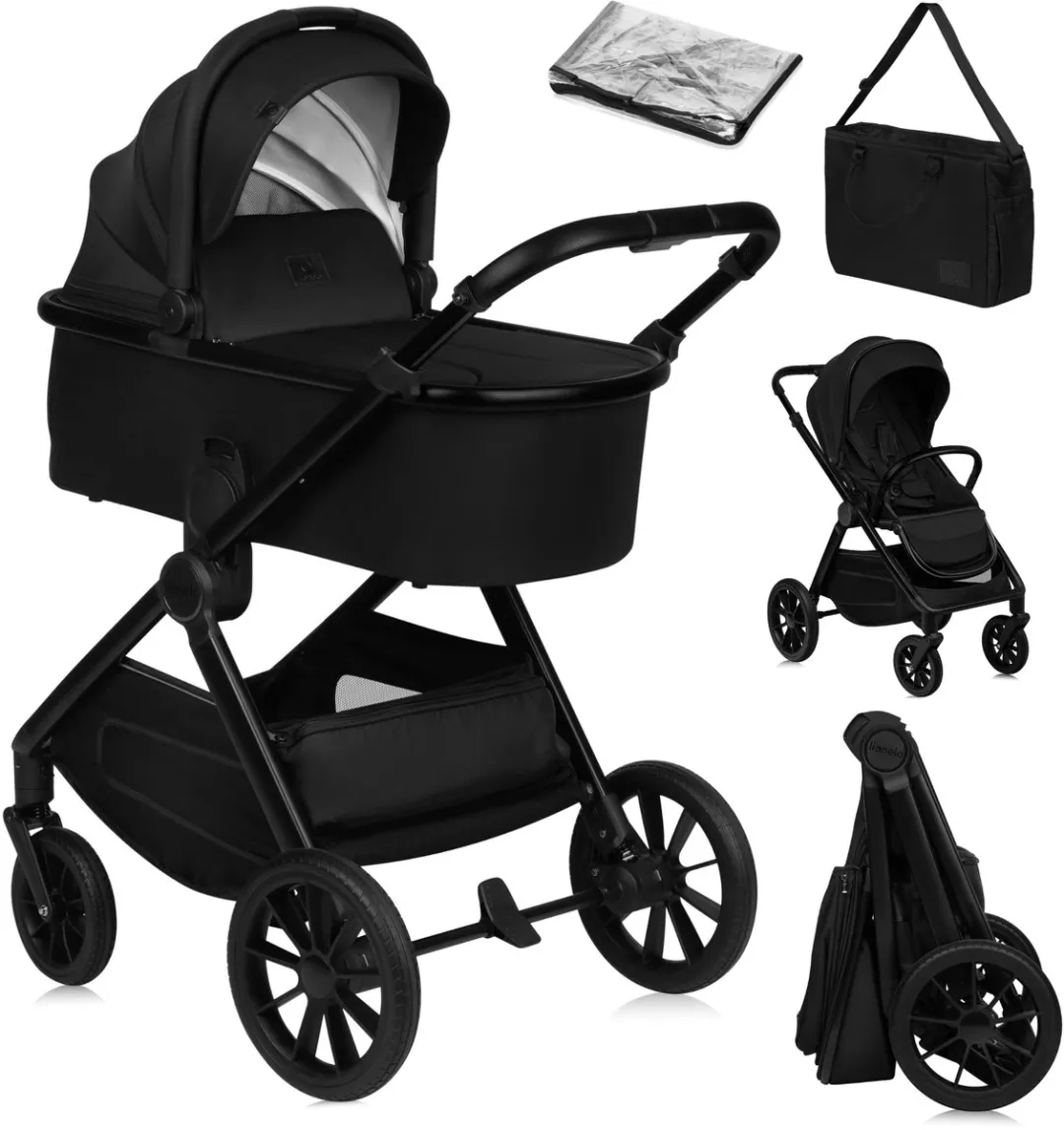 Lionelo Layla Kinderwagen 2in1 XXL Set - Groen