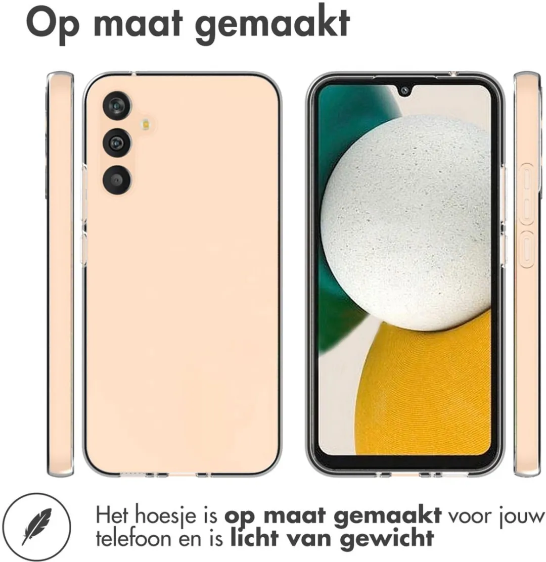 Accezz Hoesje Samsung Galaxy A34 5G - Transparant