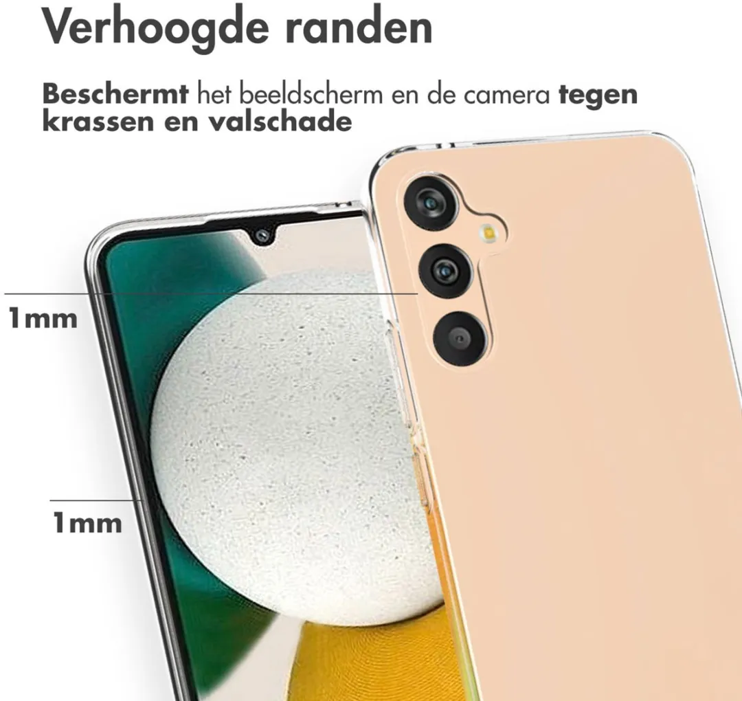 Accezz Hoesje Samsung Galaxy A34 5G - Transparant