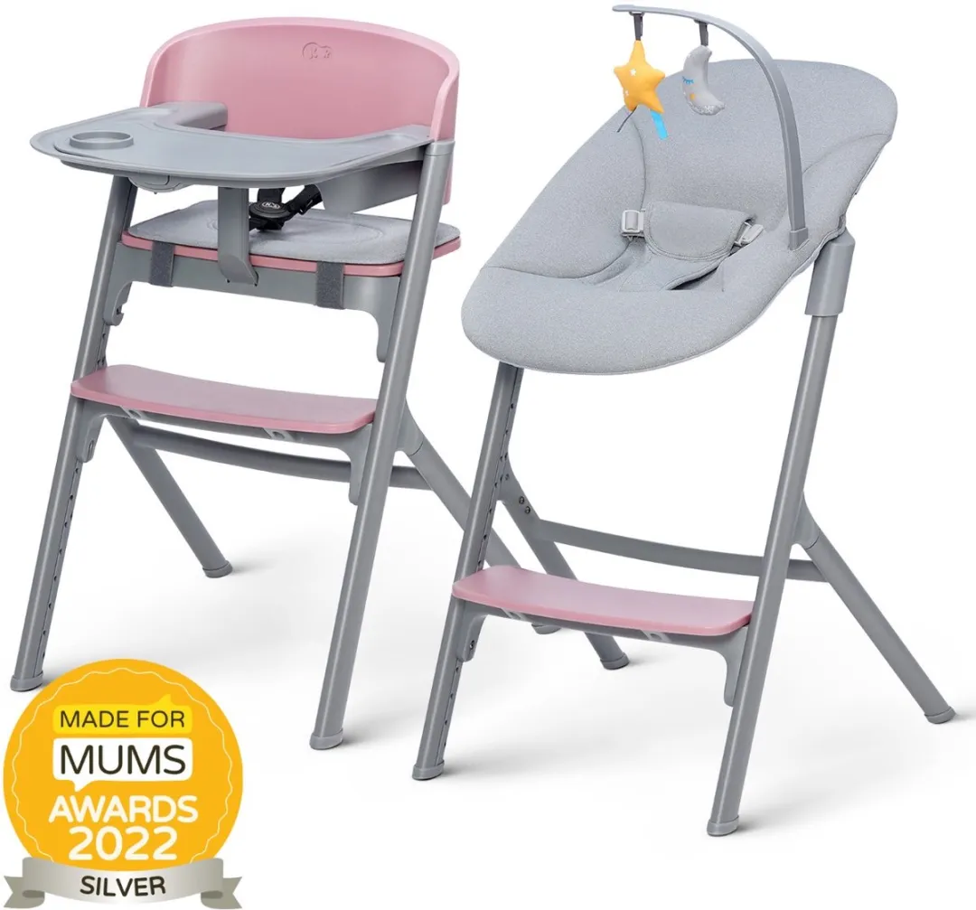 Kinderkraft LIVY 4-in-1 Kinderstoel Roze