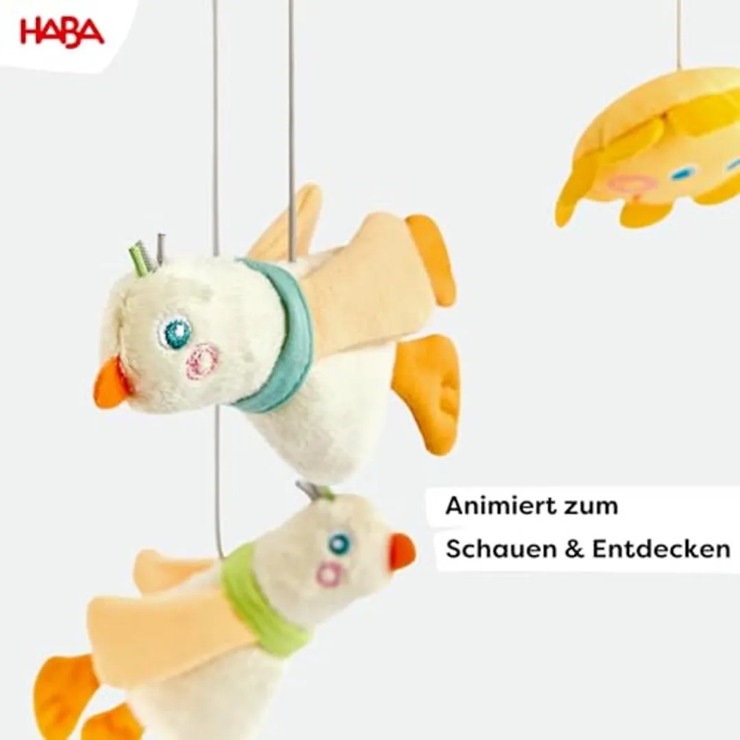 Haba Mobiel Gans Babykamer - Multicolor - afbeelding 3 van 3