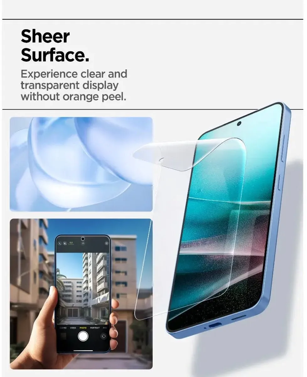Spigen EliteShield EZ Fit Schermbeschermer Galaxy S25+ - Tempered Glass