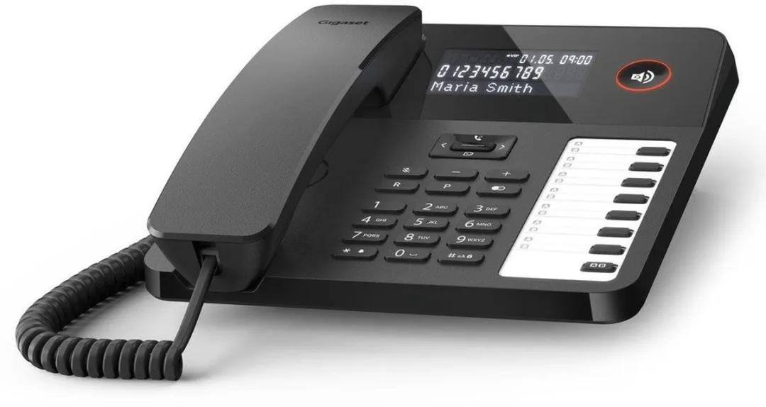 Gigaset 600 Vaste Telefoon - Nummerweergave - Zwart