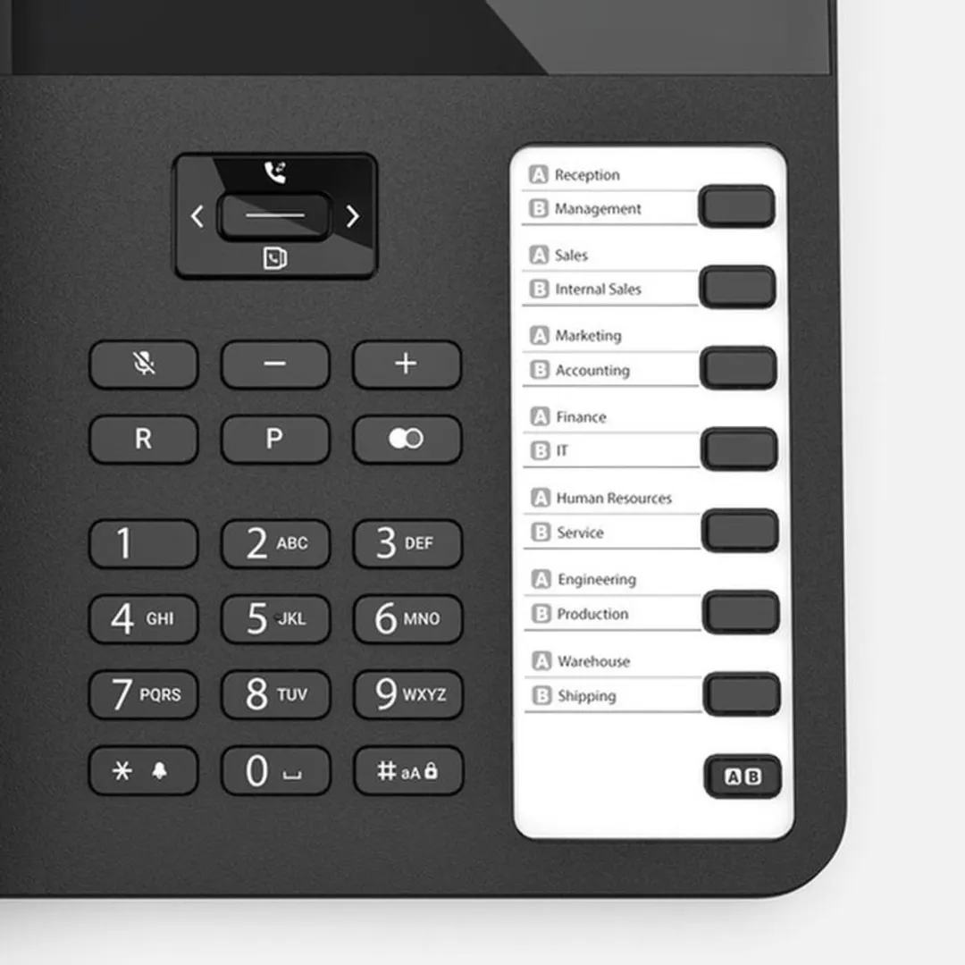 Gigaset 600 Vaste Telefoon - Nummerweergave - Zwart