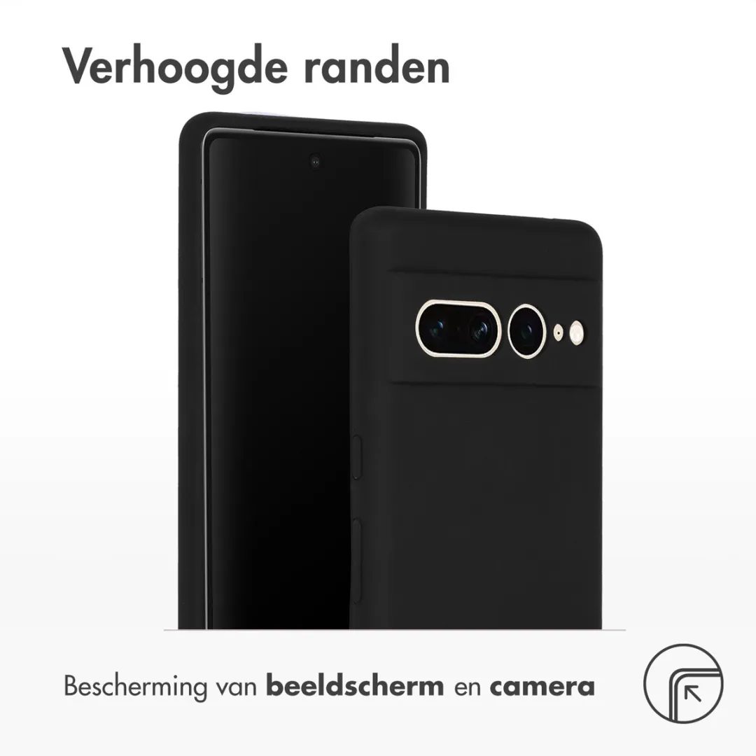 Accezz Hoesje Google Pixel 7 Pro - Zwart