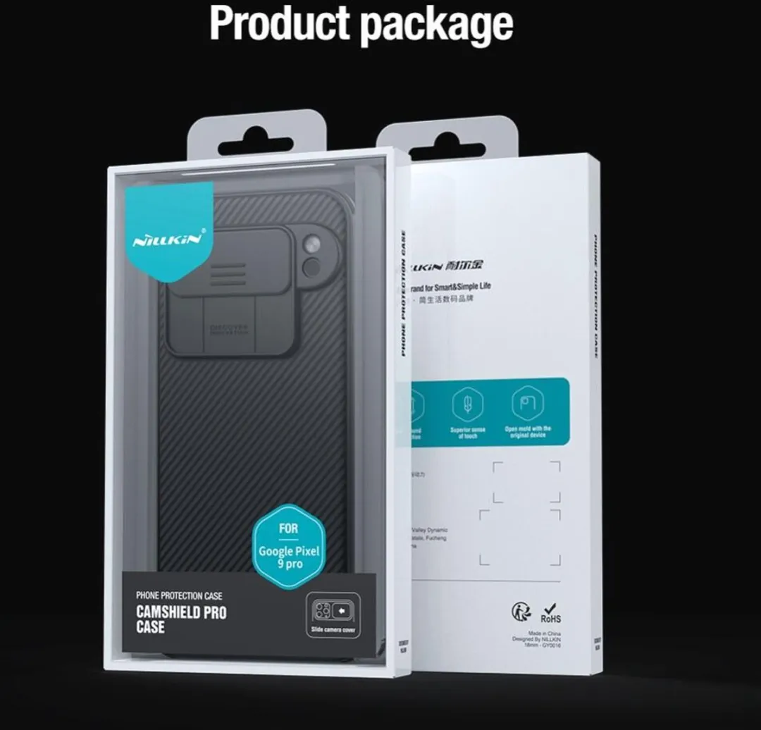 Nillkin CamShield Hoesje Google Pixel 9 Pro XL - Groen - afbeelding 6 van 6