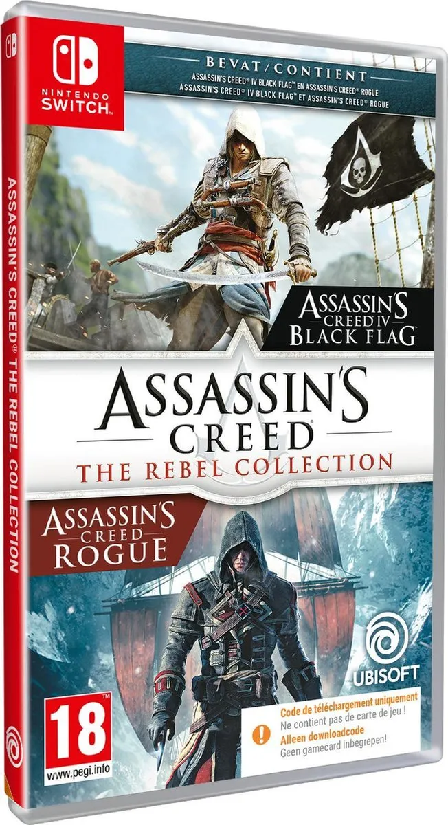 Ubisoft Assassin's Creed The Rebel Collection - Switch Code