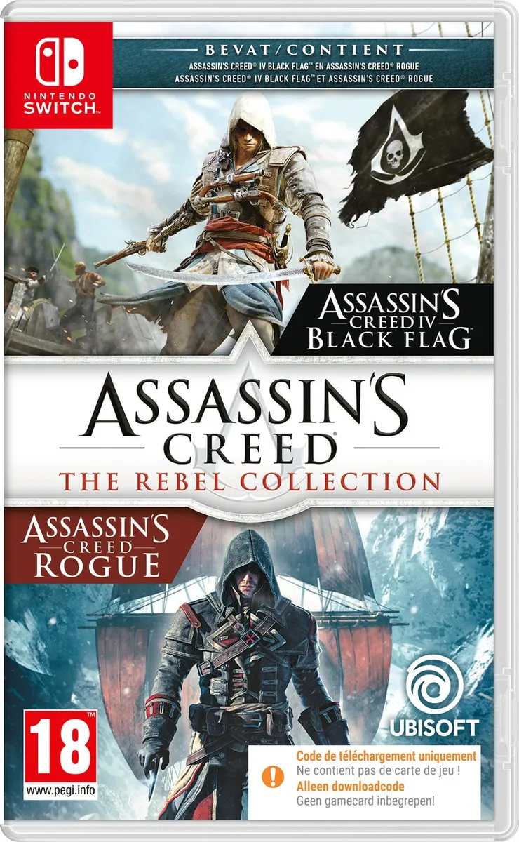 Ubisoft Assassin's Creed The Rebel Collection - Switch Code