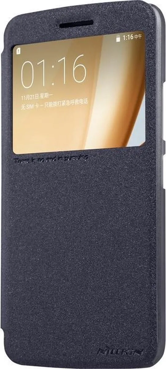 Nillkin New Sparkle S-View Book Case Moto M - Zwart
