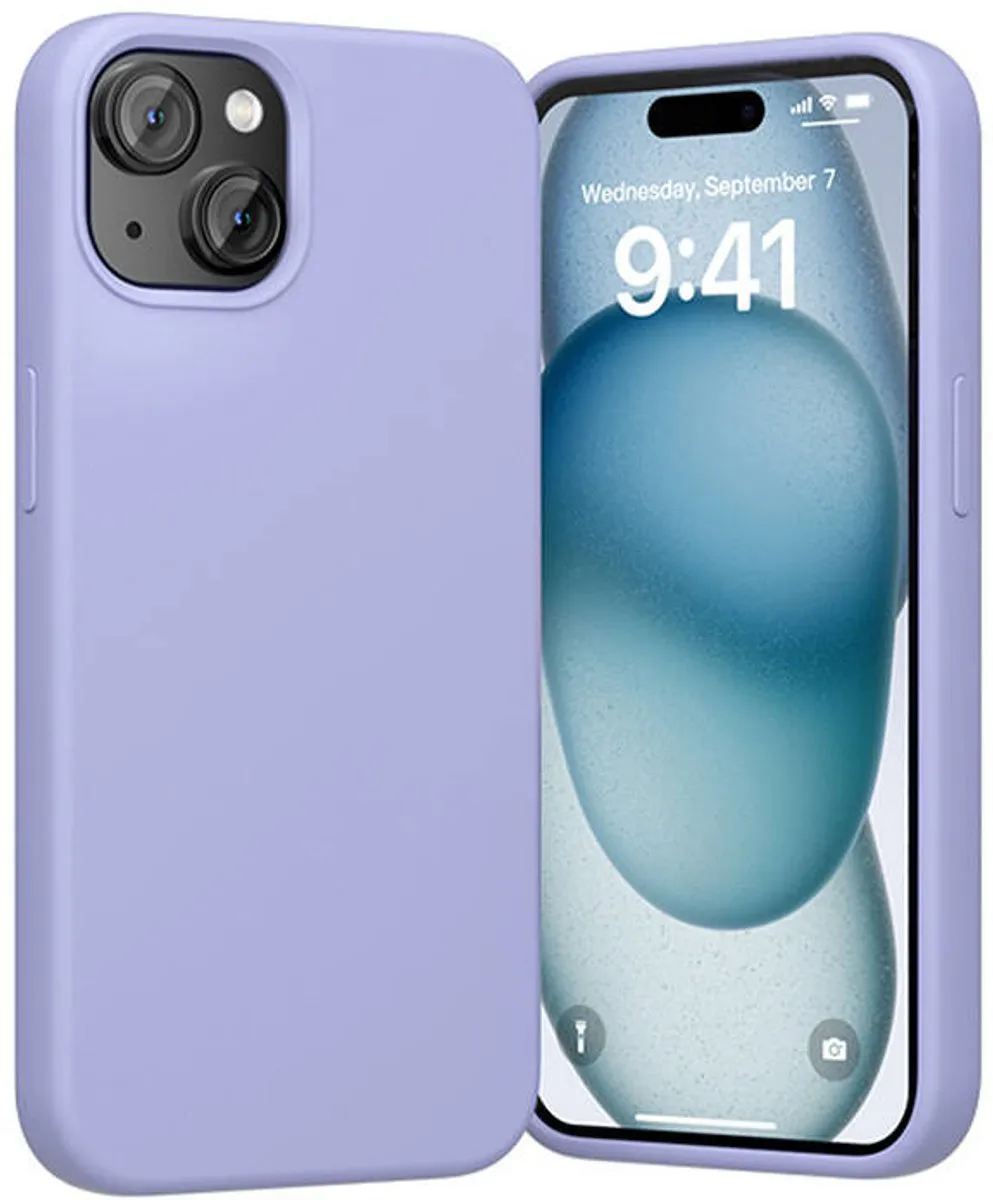 Vention Siliconen Hoesje KUFV0-20 iPhone 15 Plus - 1 Pasje - Transparent - afbeelding 2 van 3