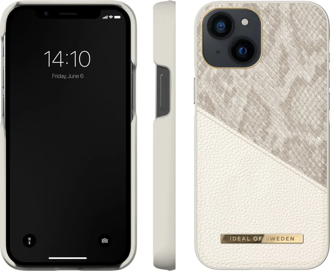 iDeal of Sweden Atelier iPhone 13 Hoesje - Pearl Python