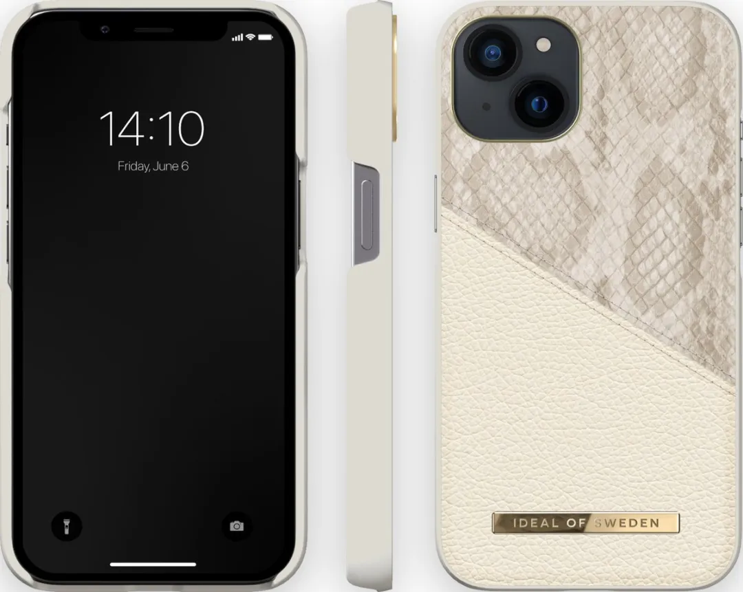 iDeal of Sweden Atelier iPhone 13 Hoesje - Pearl Python