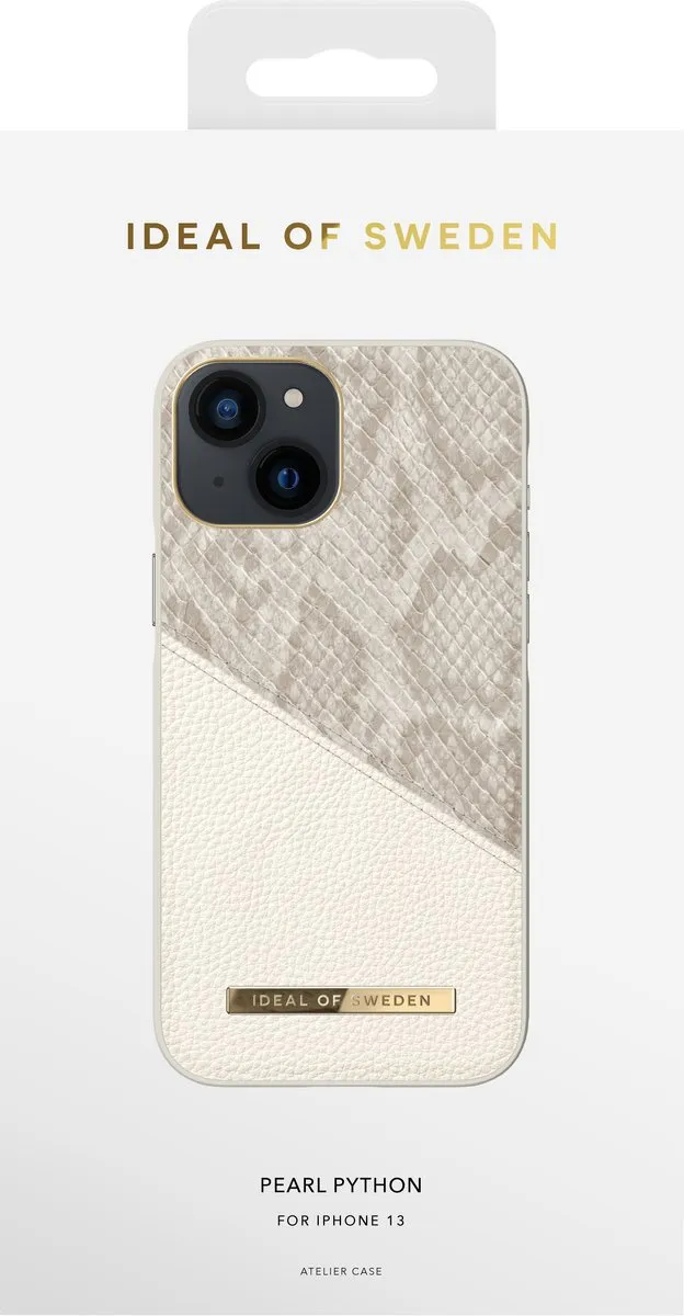 iDeal of Sweden Atelier iPhone 13 Hoesje - Pearl Python